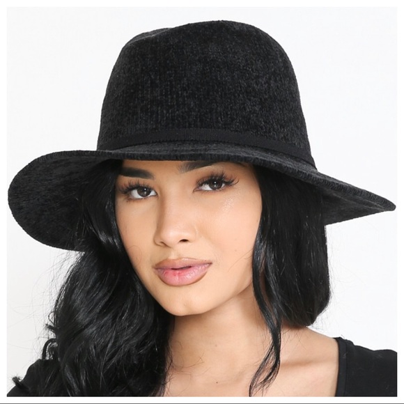 Chic Chenille Fedora hat - Picture 2 of 8